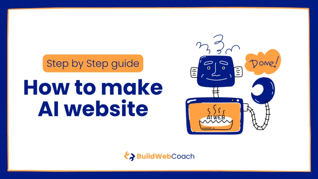 AI website making (illustrative image)