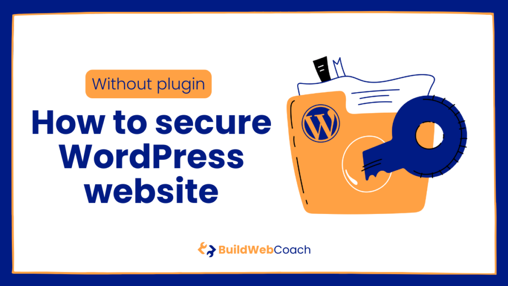 Secure WordPress website (illustrative image)